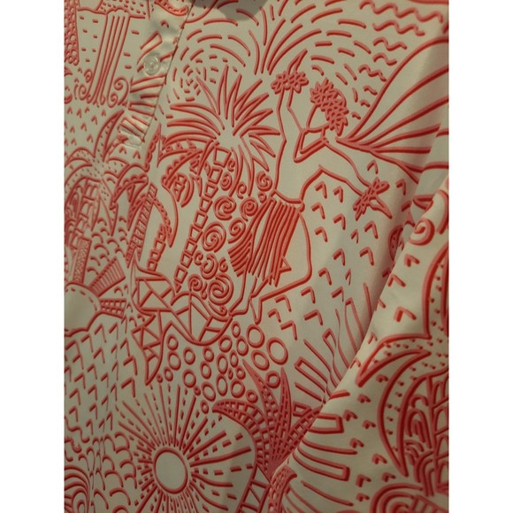 Yatta Golf Logo Mens Shaka Life Polo Shirt, size XL - Picture 6 of 9